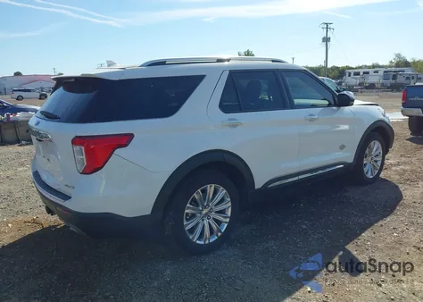 2022 Ford Explorer King Ranch из США, поврежденный, VIN 1FM5K8LC0NGA05892